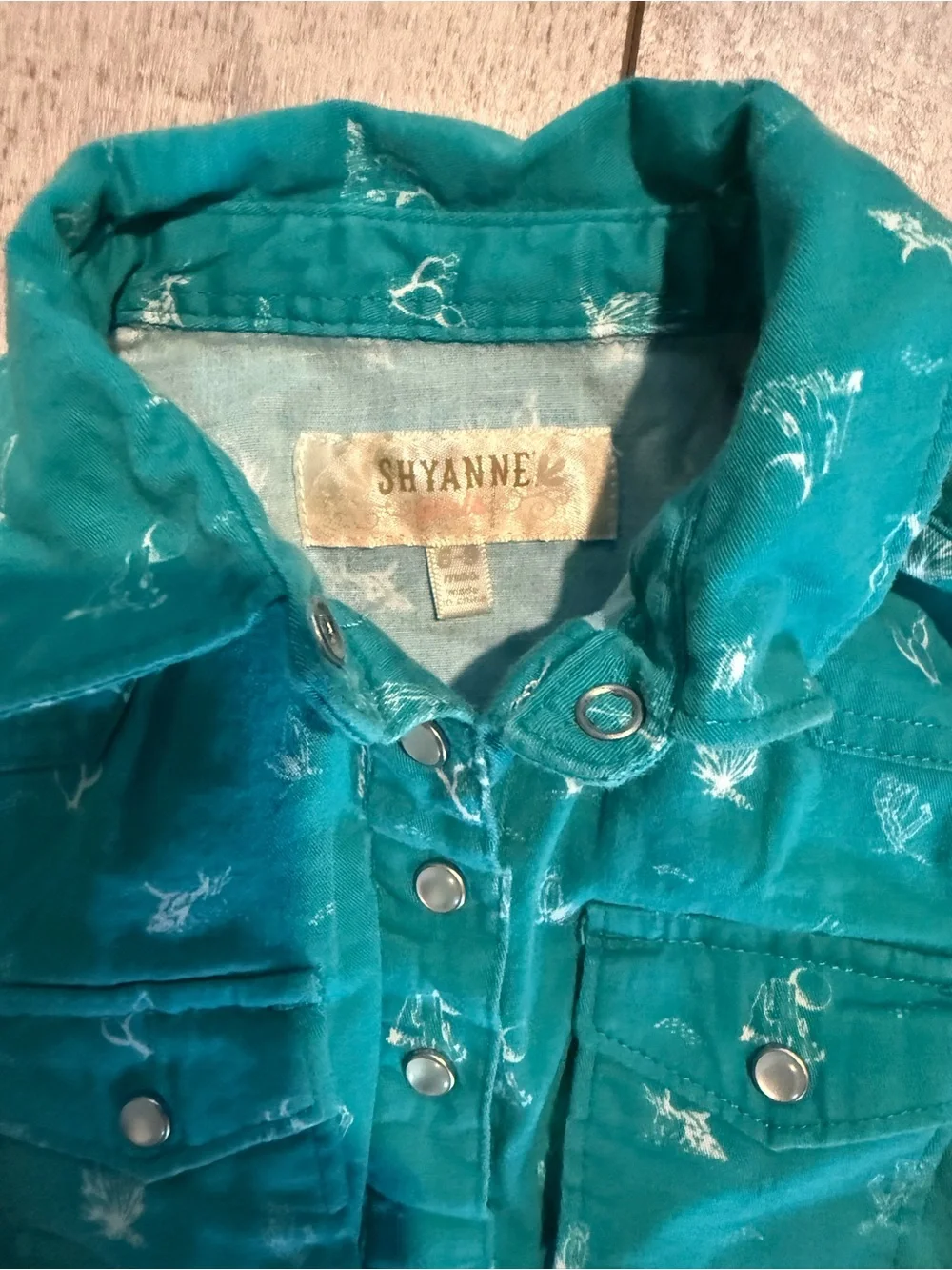 Shyanne Baby Western Snap Romper – 6–9 Months